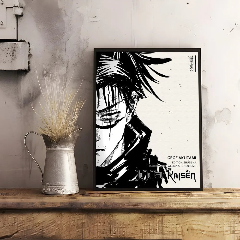 Jujutsu Kaisen Anime Waterproof Wall Poster