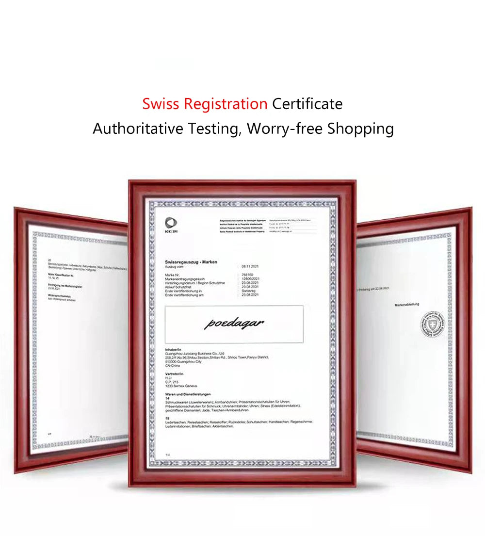 POEDAGAR Business Sport Luxury Men's Watch