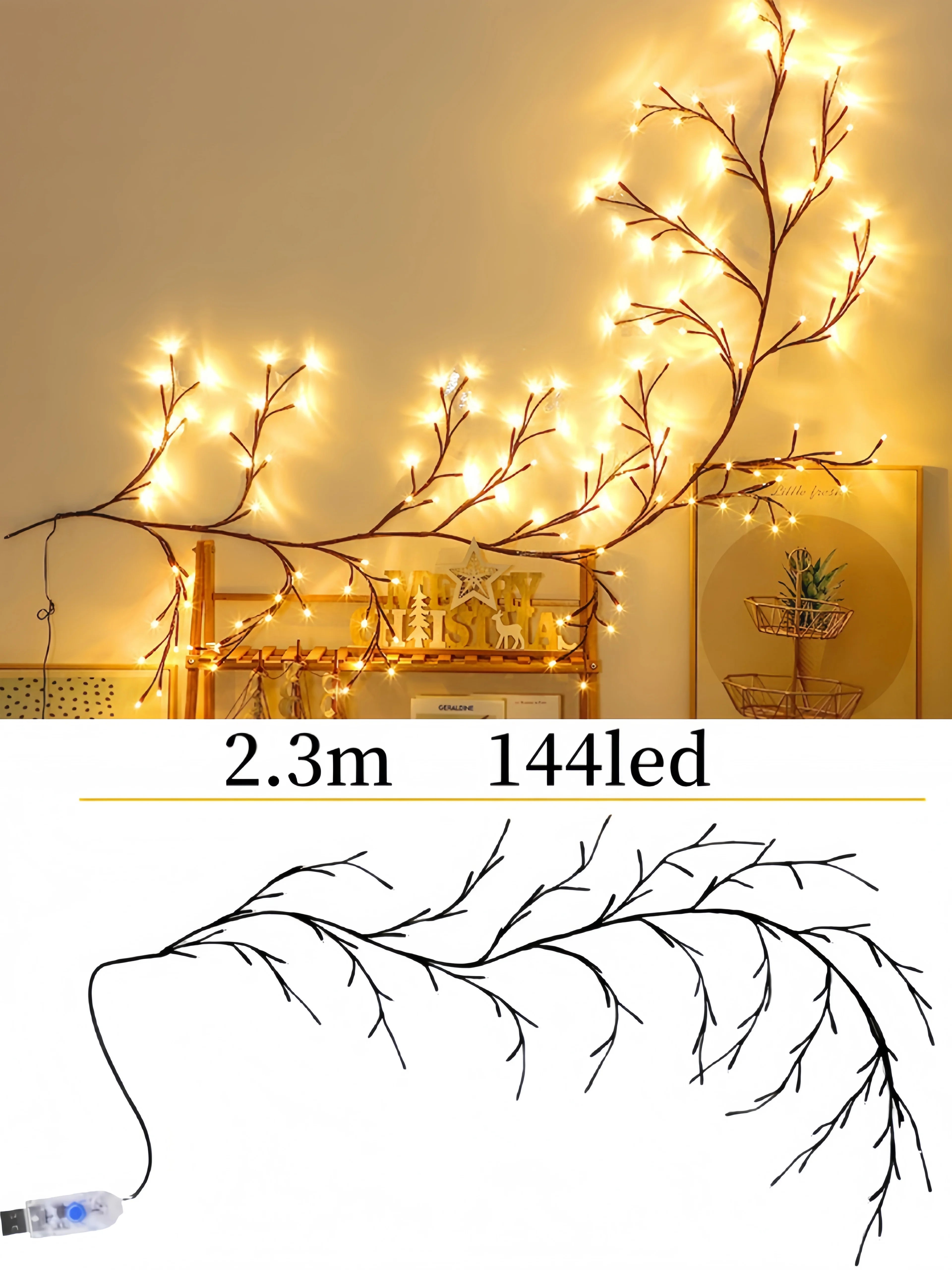 Willow Warm Glow Garland