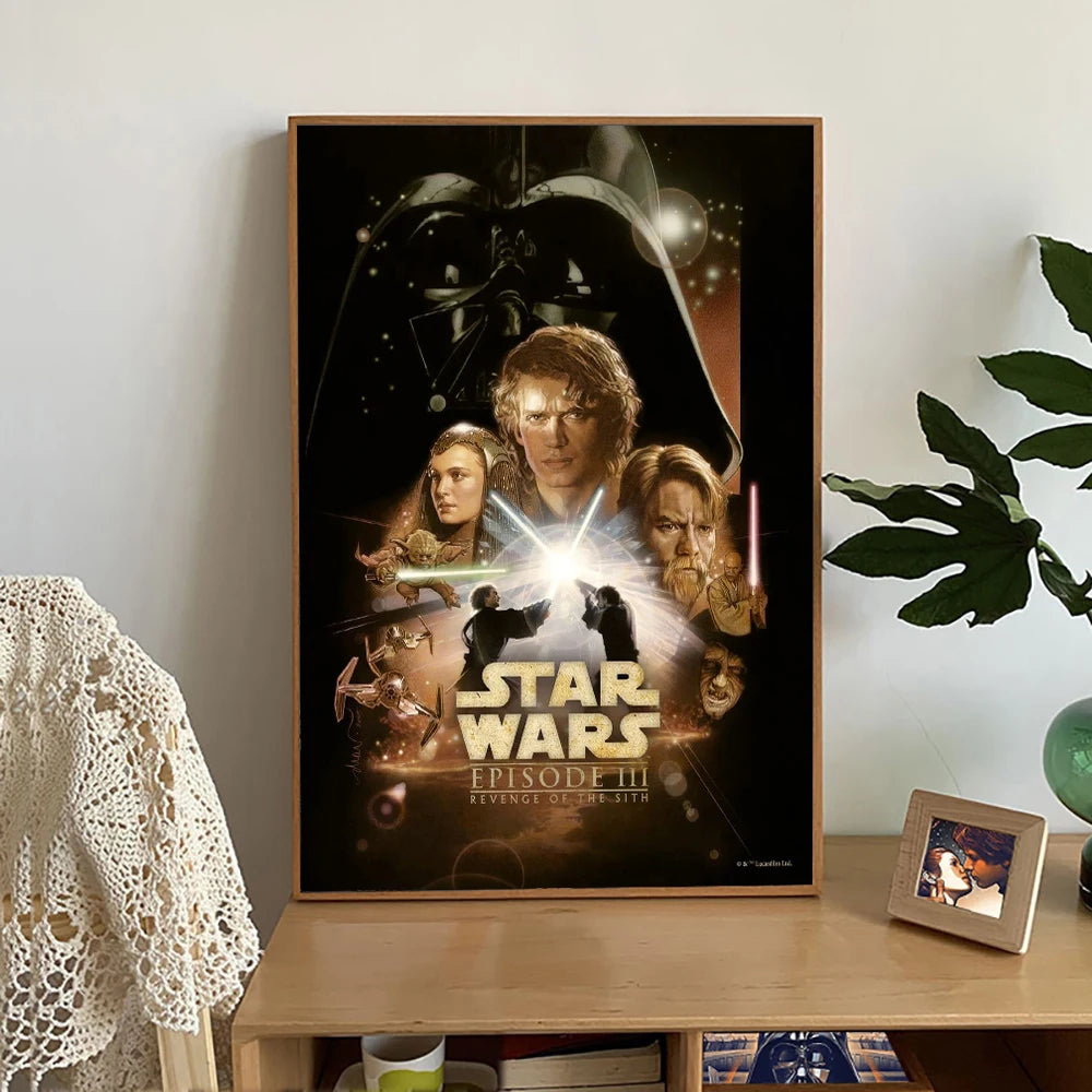 Star Wars Canvas Wall Art Poster