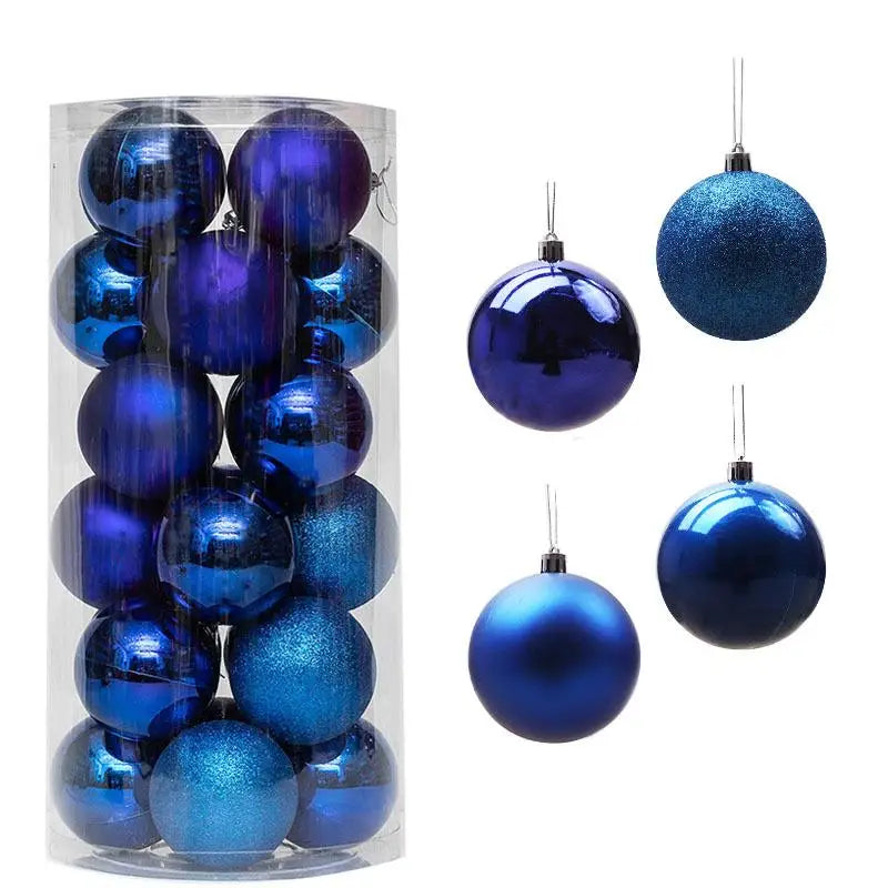 Holiday Christmas Ball Ornaments Set – 24PCS