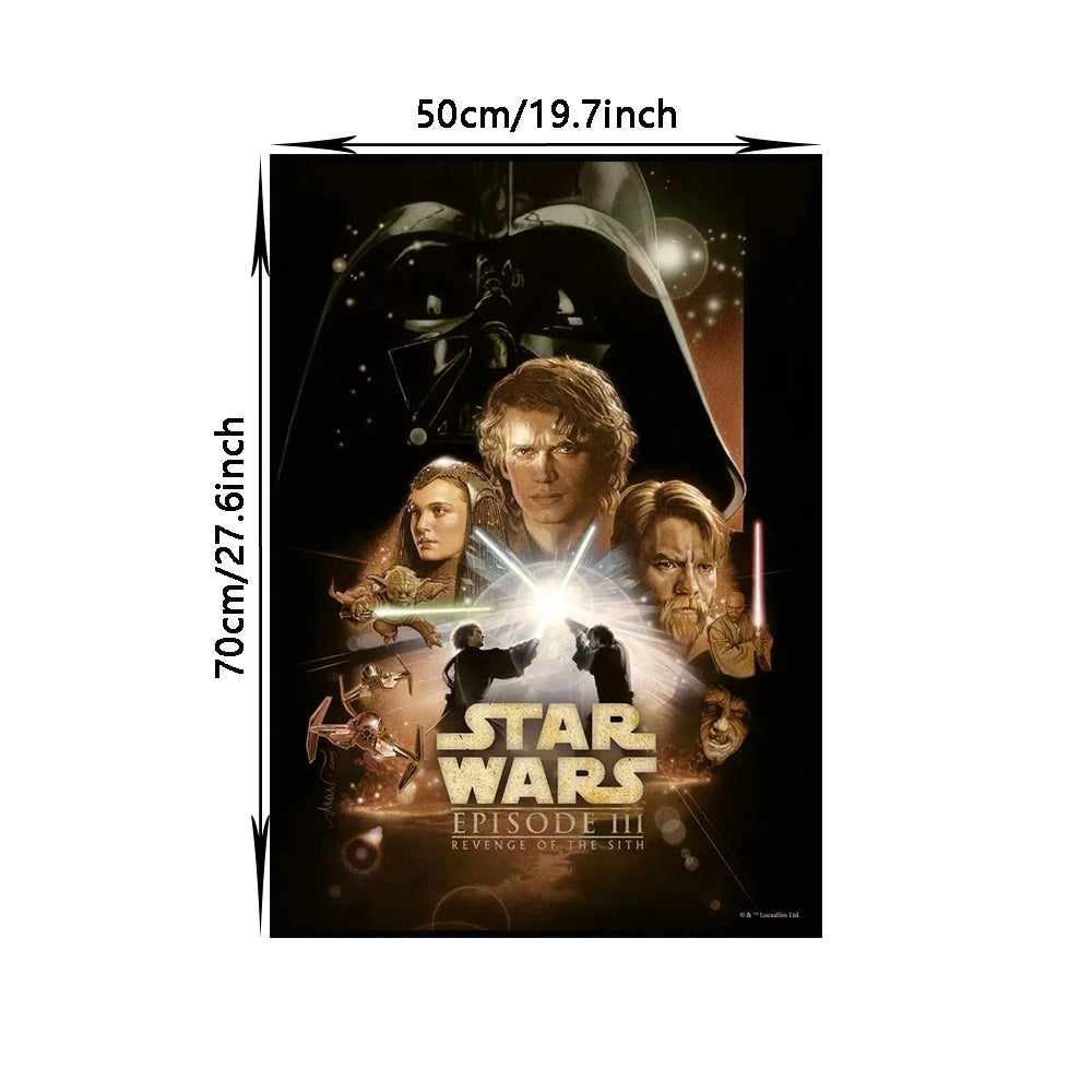 Star Wars Canvas Wall Art Poster