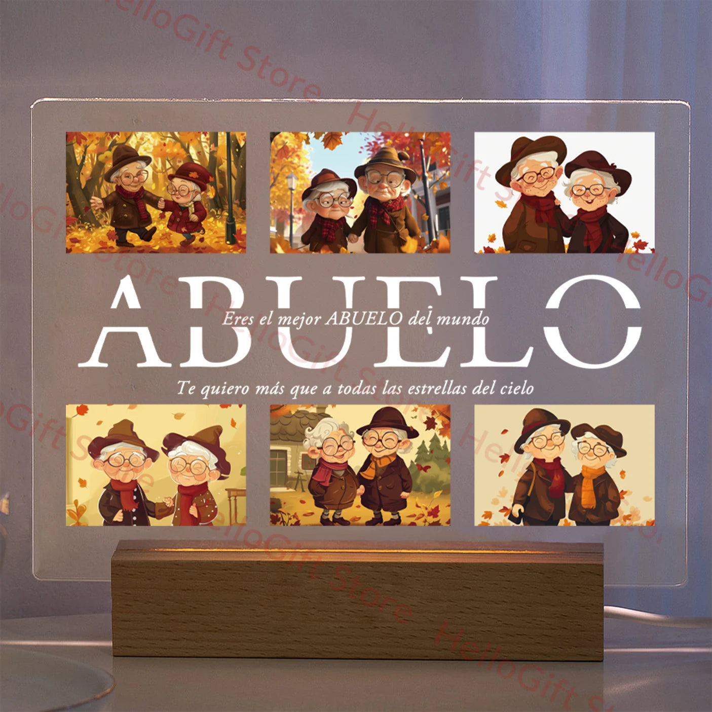 Memory Glow 3D Personalized Night Light