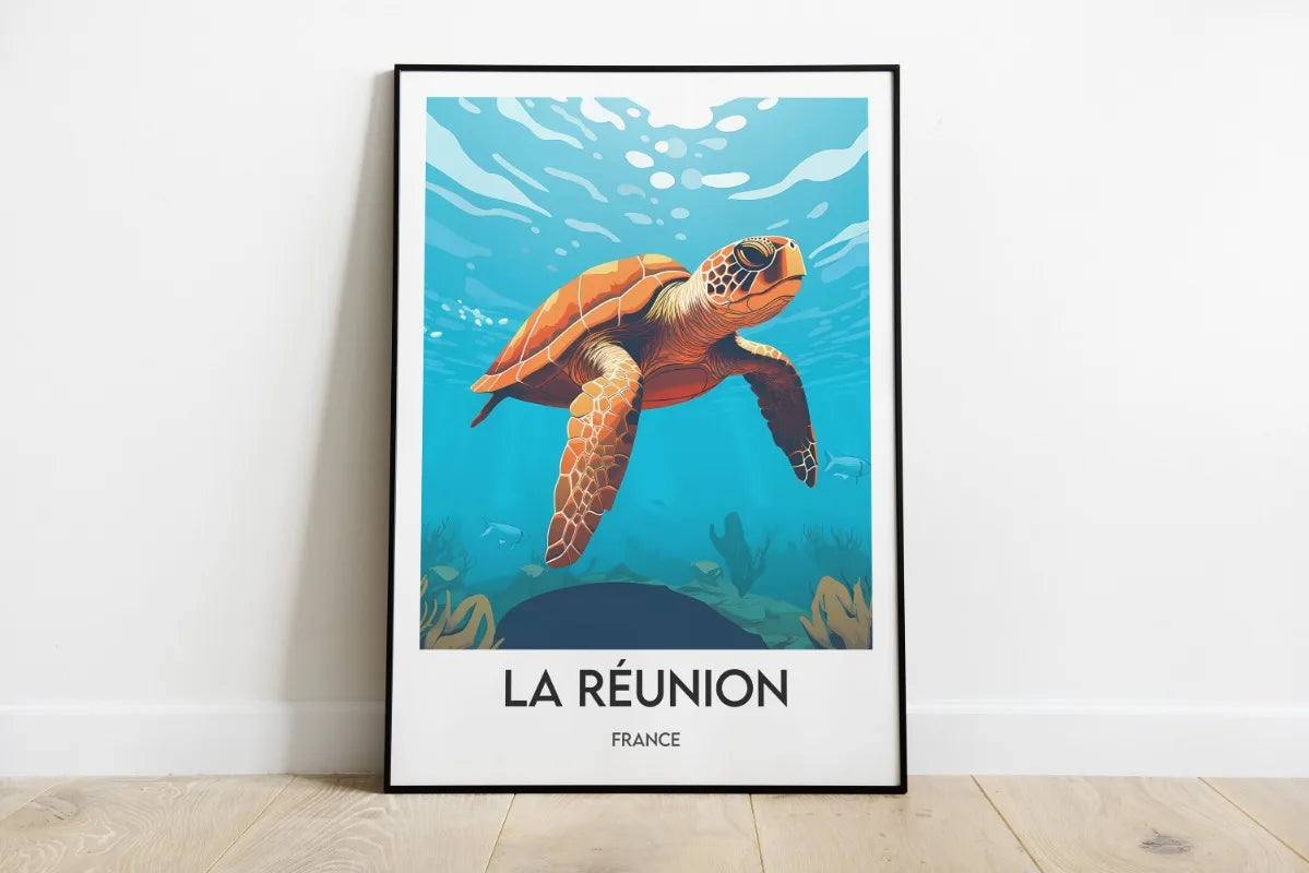 La Réunion Travel Canvas