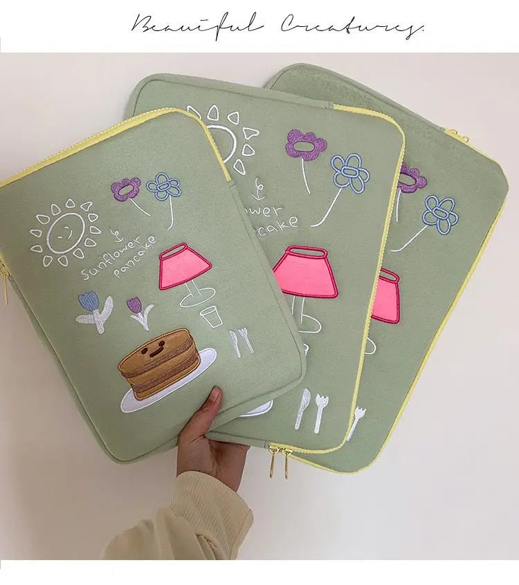 Korean Cute Multi-Size Laptop & Tablet Sleeve