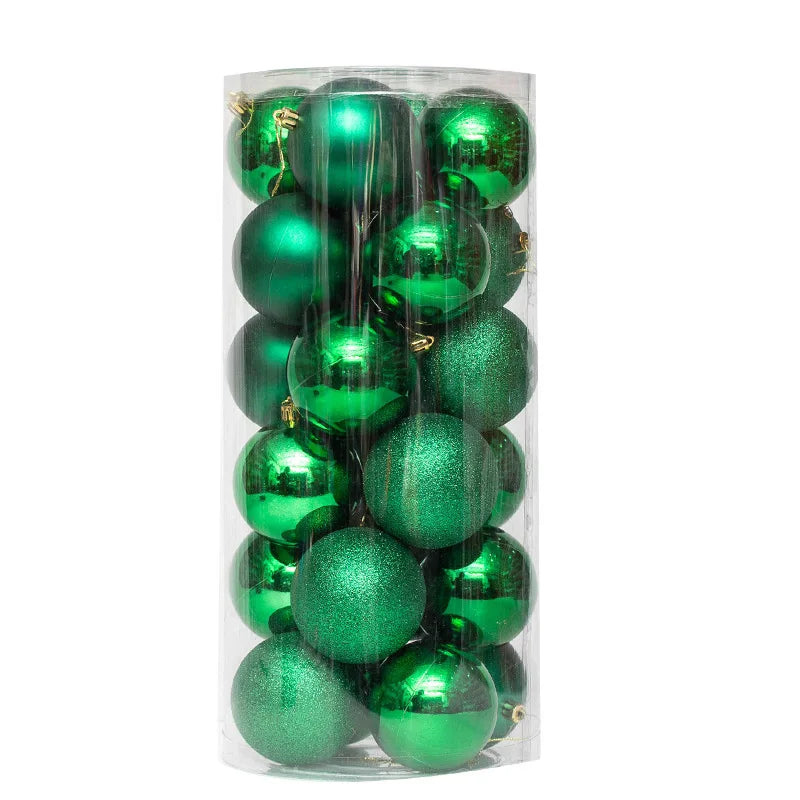 Holiday Christmas Ball Ornaments Set – 24PCS