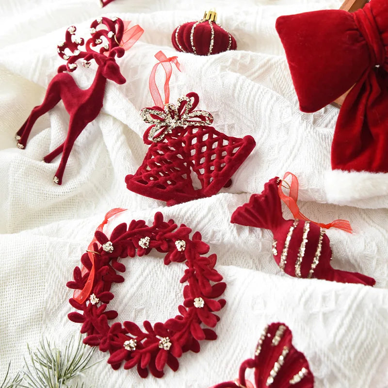 Festive Red Charm Collection