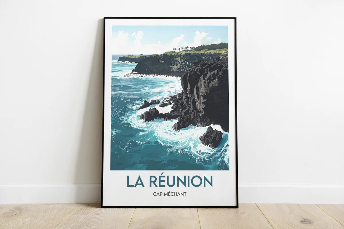 La Réunion Travel Canvas