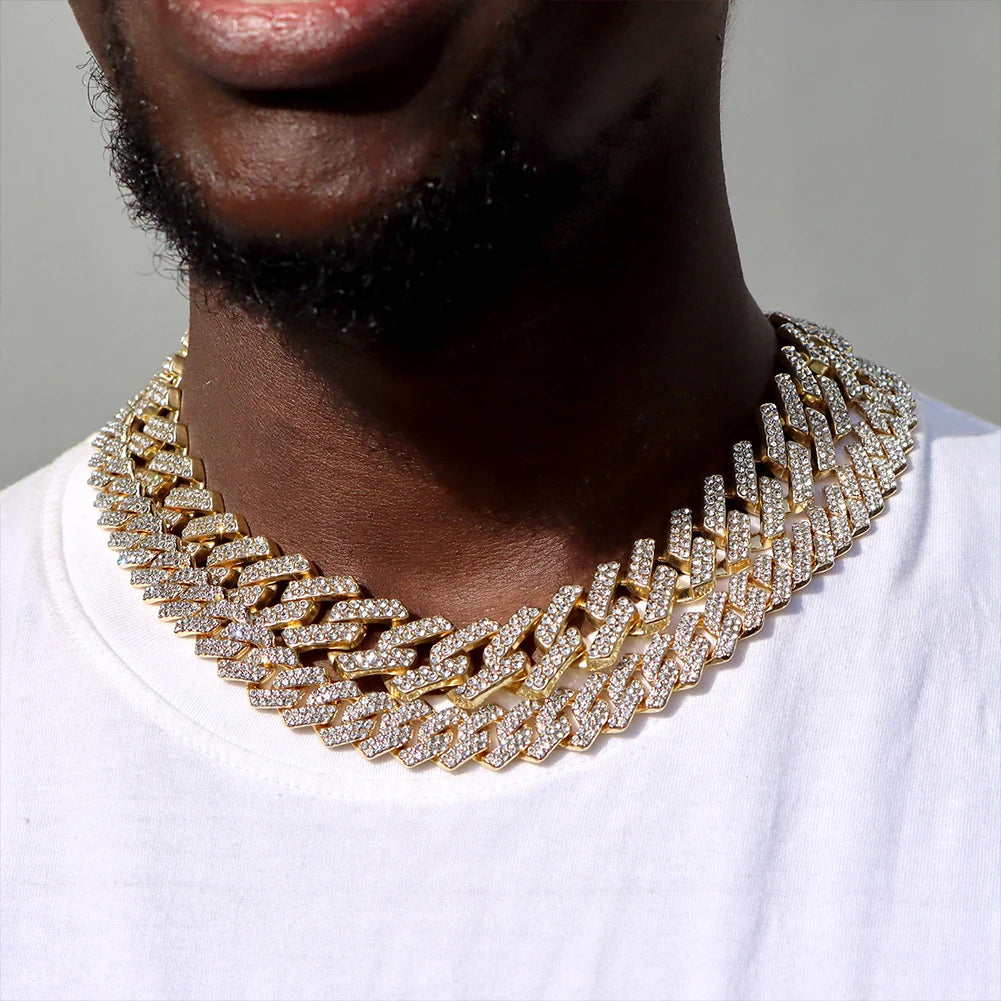 Iced Out Cuban Link Chain