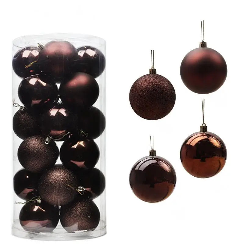 Holiday Christmas Ball Ornaments Set – 24PCS