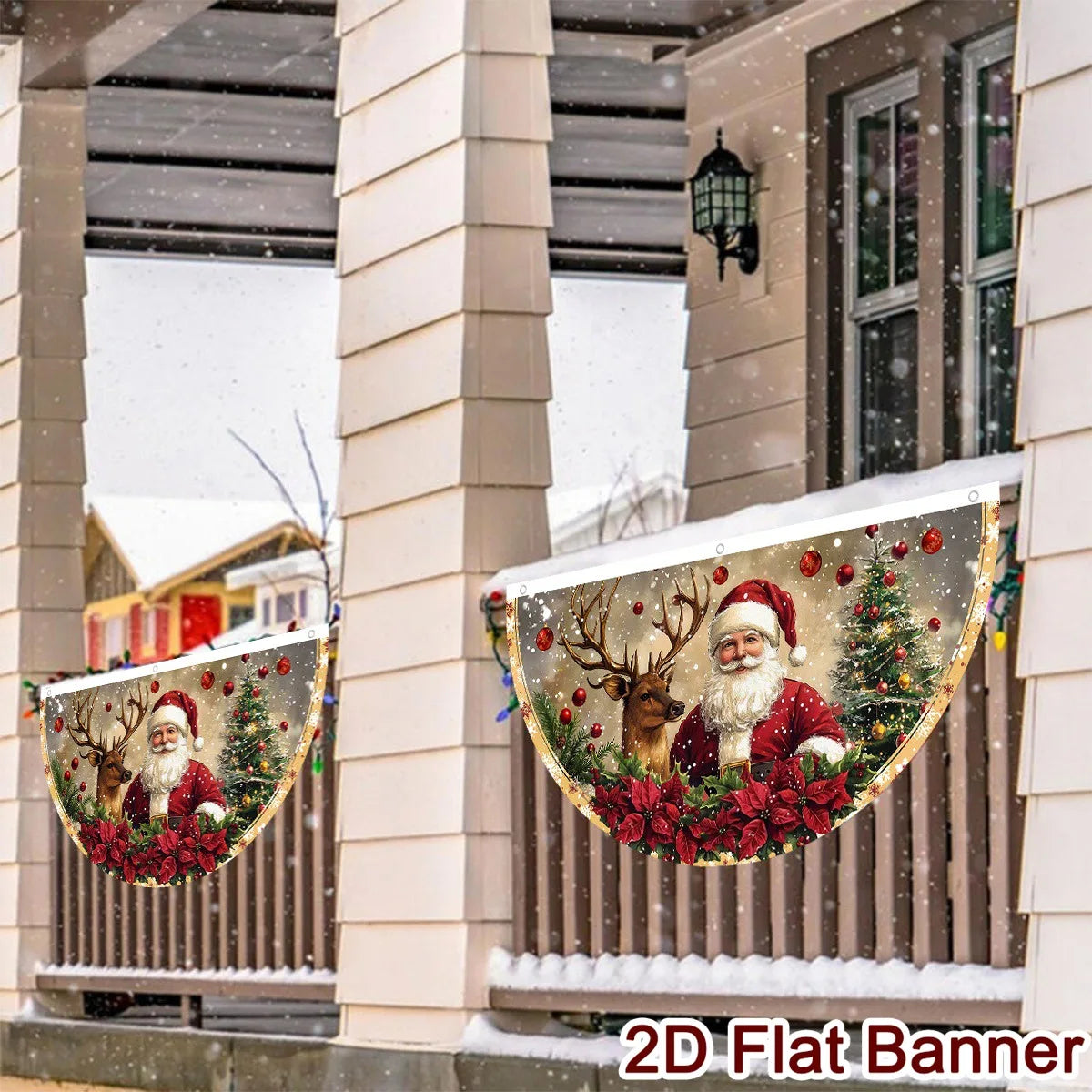 Merry Fan Christmas Banner