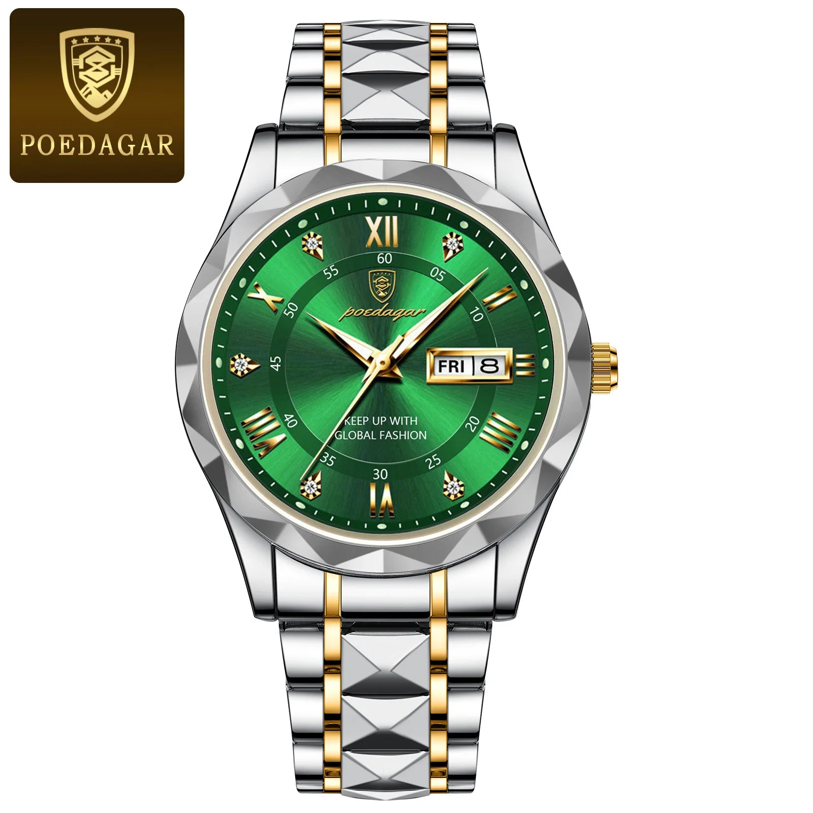 POEDAGAR Business Sport Luxury Men's Watch