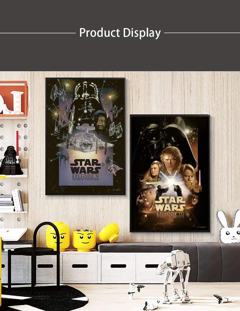 Star Wars Canvas Wall Art Poster