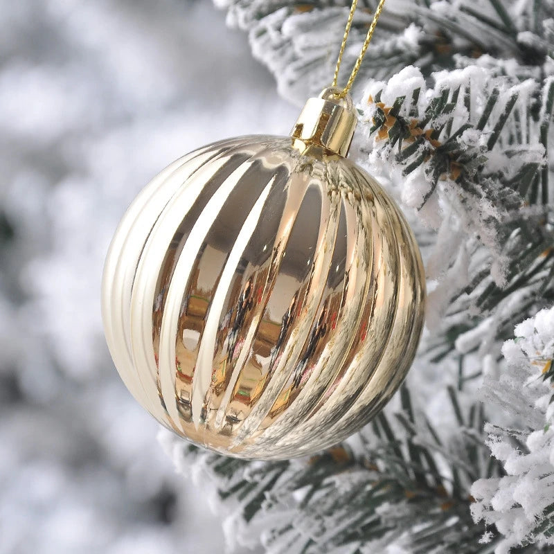 Elegant Xmas Tree Decorations for Home, Party, and New Year 2026 Décor