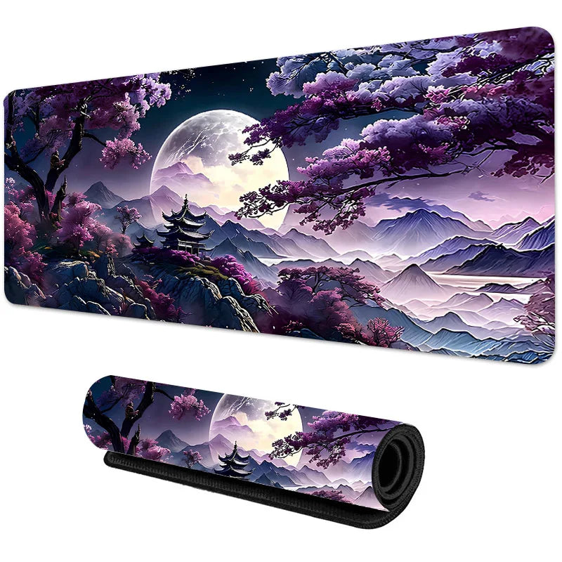 Sakura Scenery Large Gaming Mouse Pad