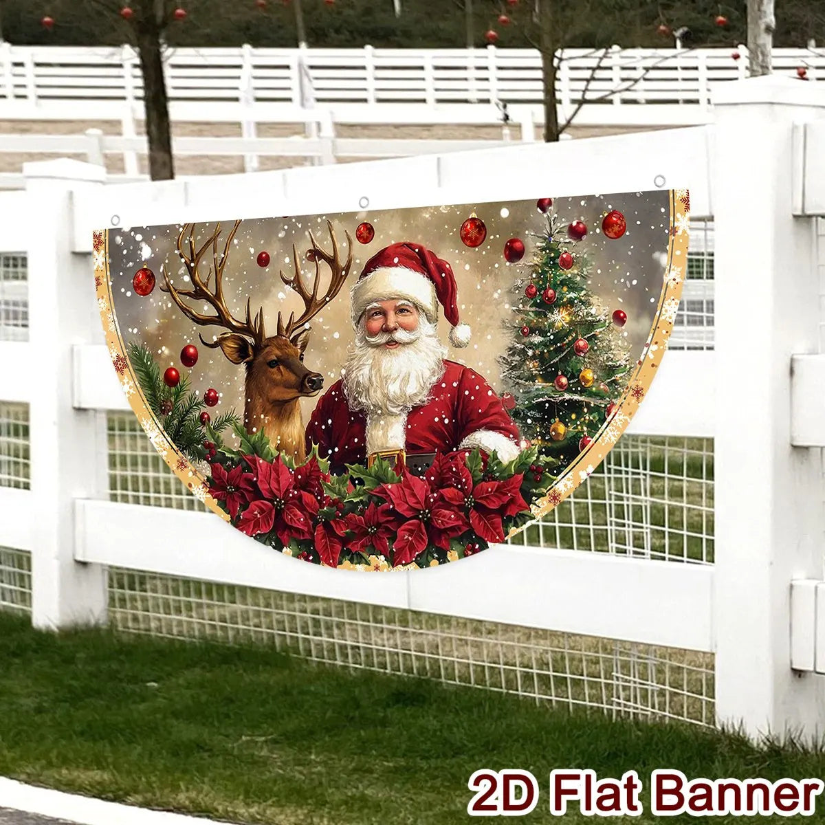 Merry Fan Christmas Banner