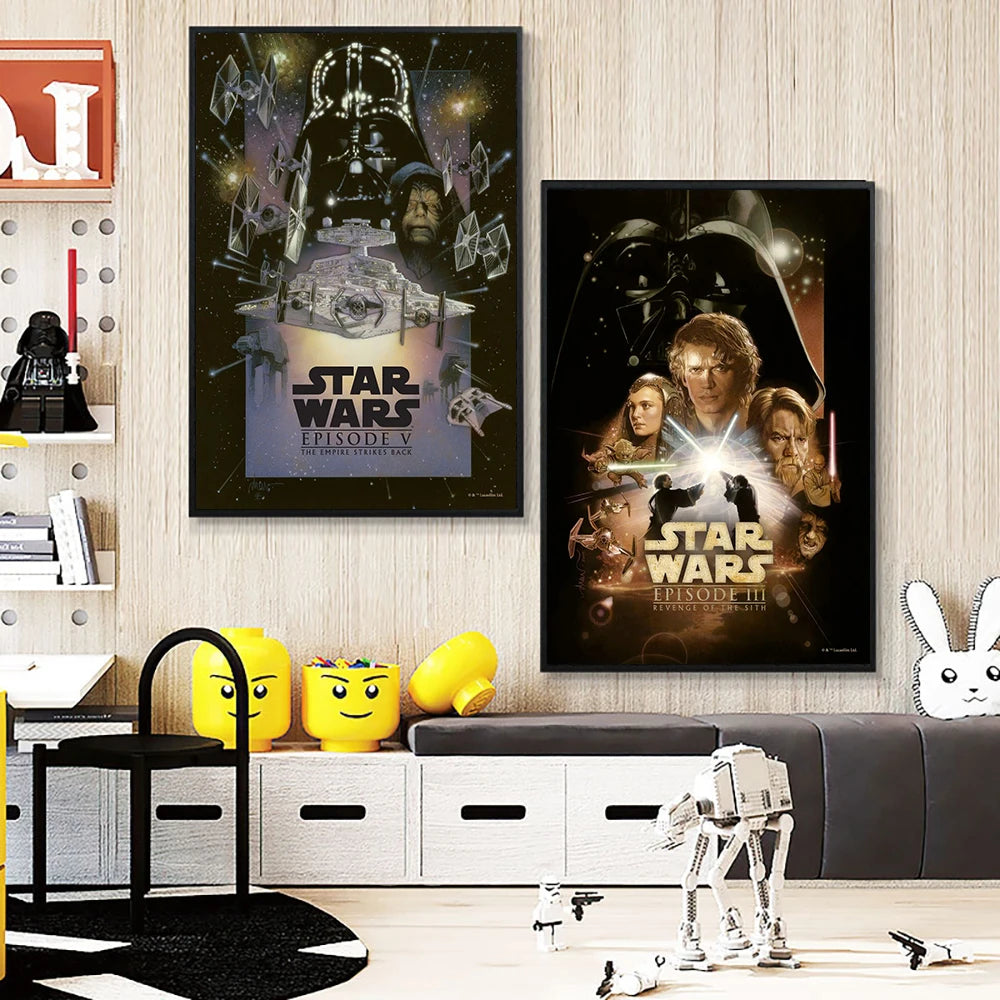 Star Wars Canvas Wall Art Poster