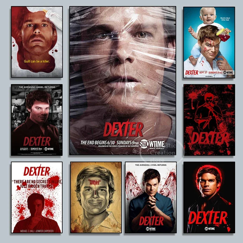 Dexter TV Show Canvas Poster