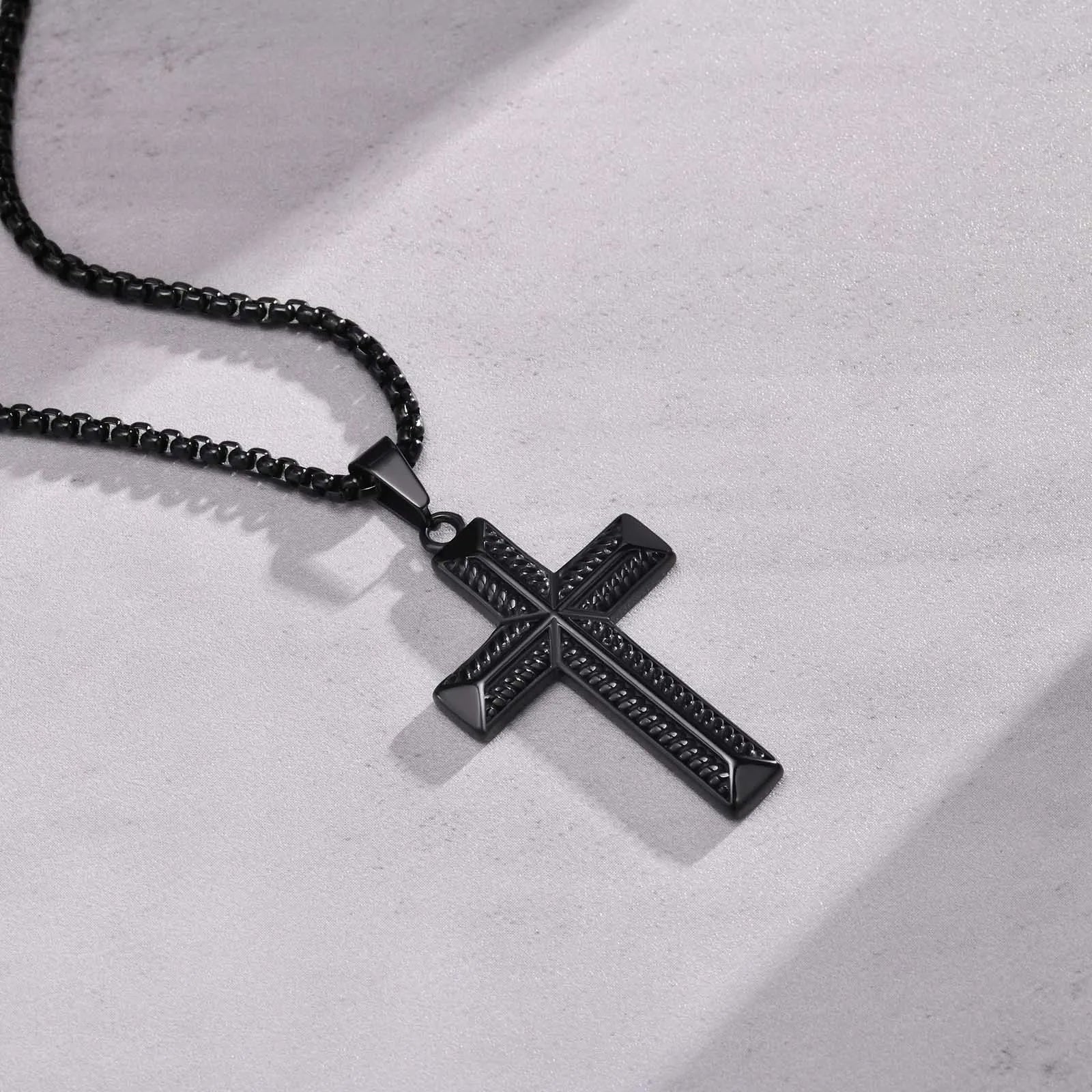 SteelFaith Cross Necklace