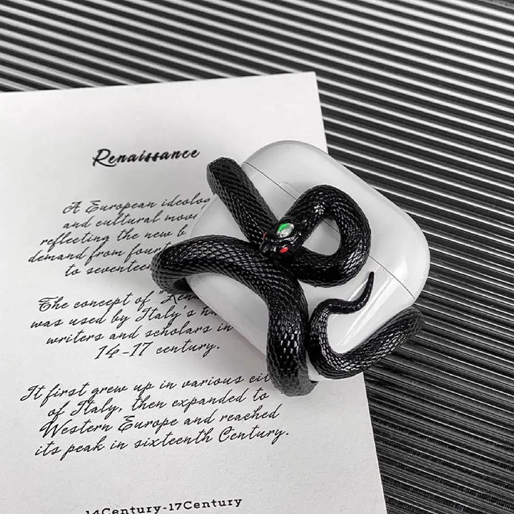 Snake-Shaped Protective Case for AirPods Pro/2/3