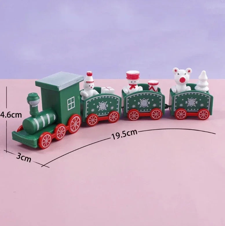 Mini Christmas Train Decoration