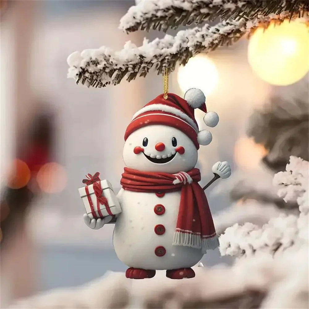 Frosty Fun Christmas Ornament