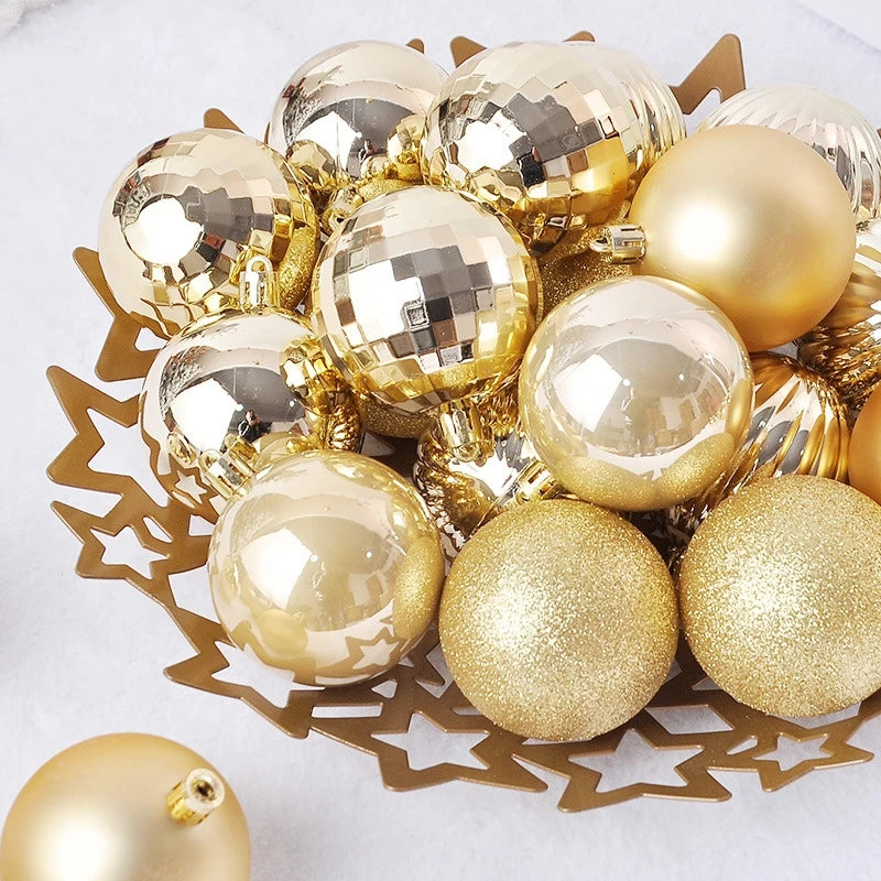 Elegant Xmas Tree Decorations for Home, Party, and New Year 2026 Décor