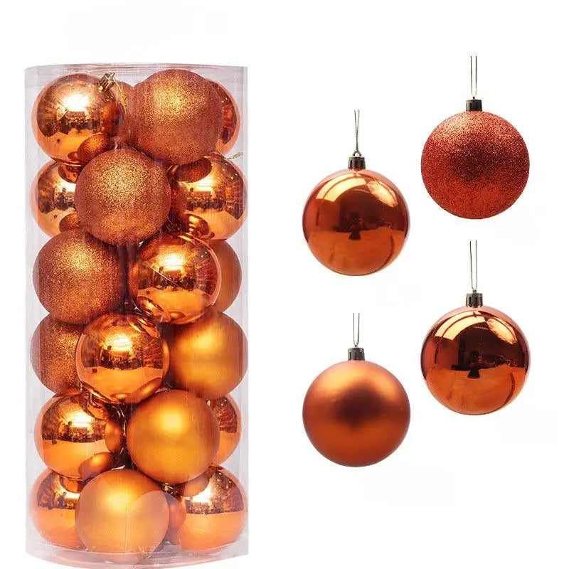 Holiday Christmas Ball Ornaments Set – 24PCS