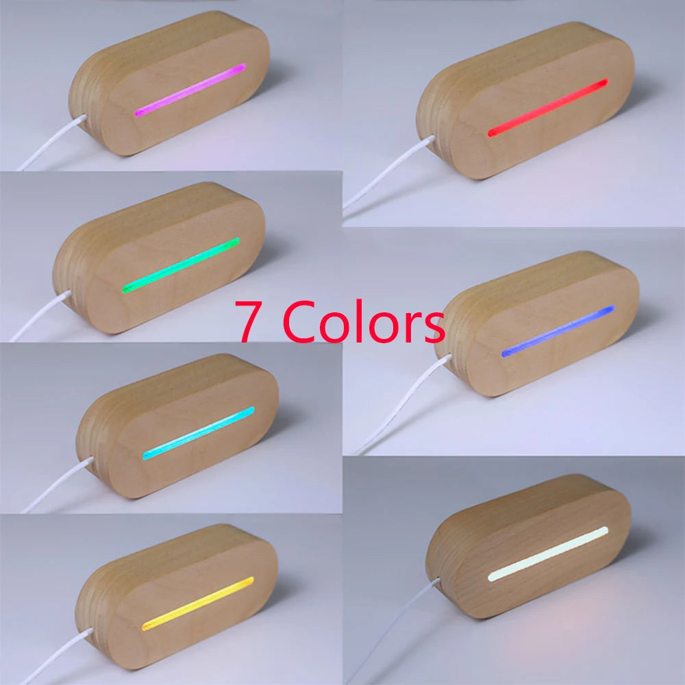 Memory Glow 3D Personalized Night Light