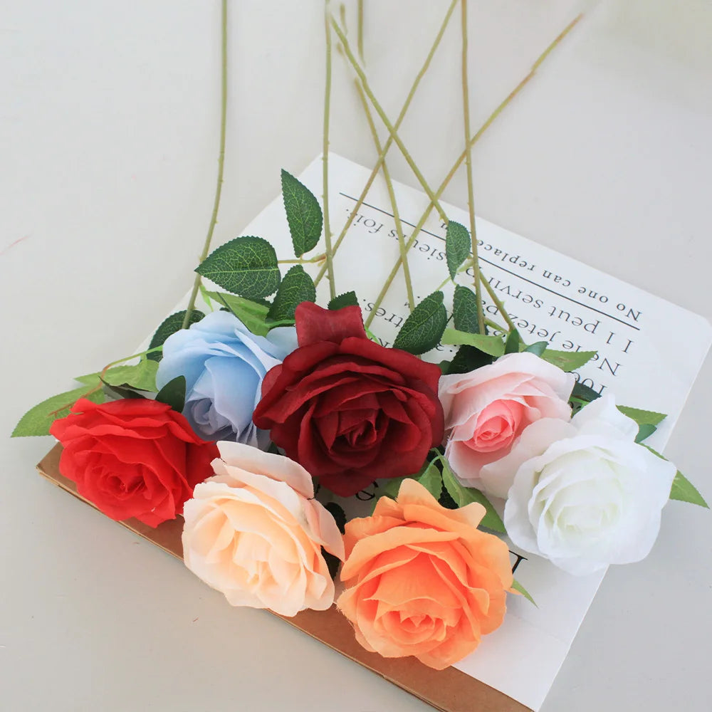 Elegant Silk Rose Bouquet