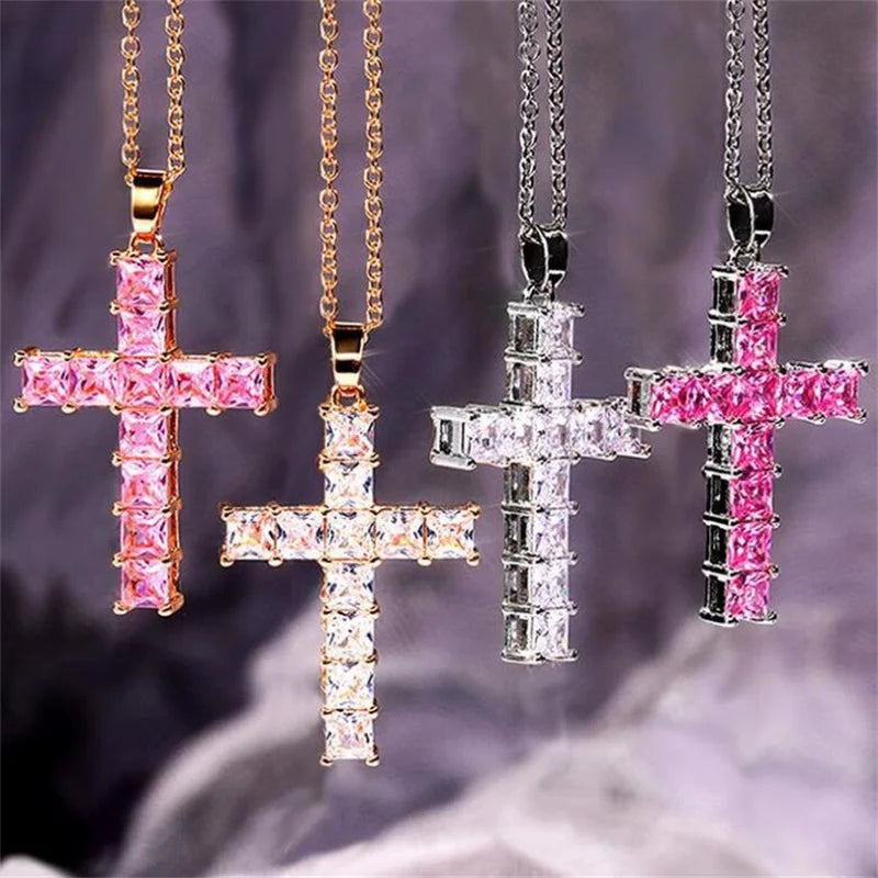 Diamond Cross Neckless