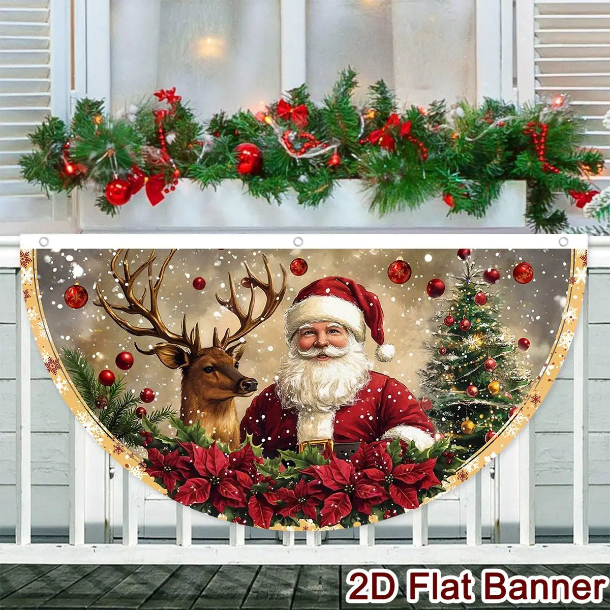 Merry Fan Christmas Banner