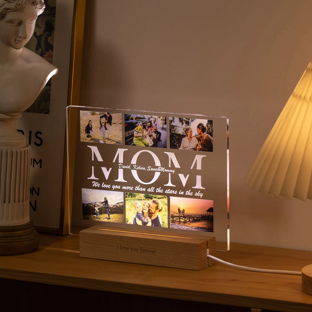 Memory Glow 3D Personalized Night Light