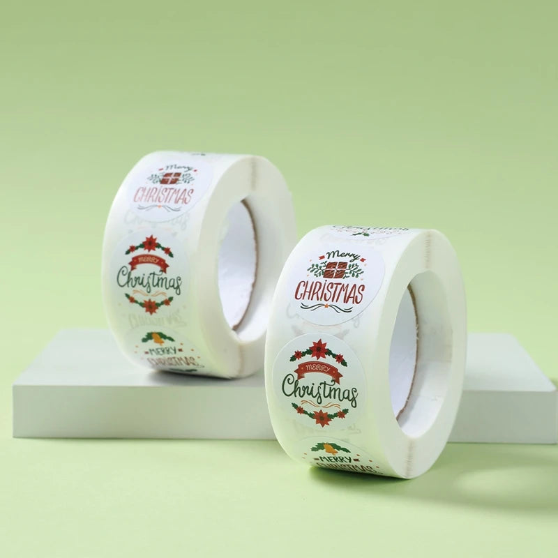 500Pcs Christmas Stickers Set