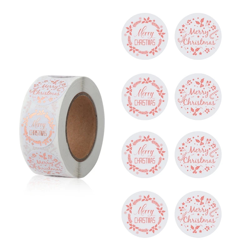 500Pcs Christmas Stickers Set