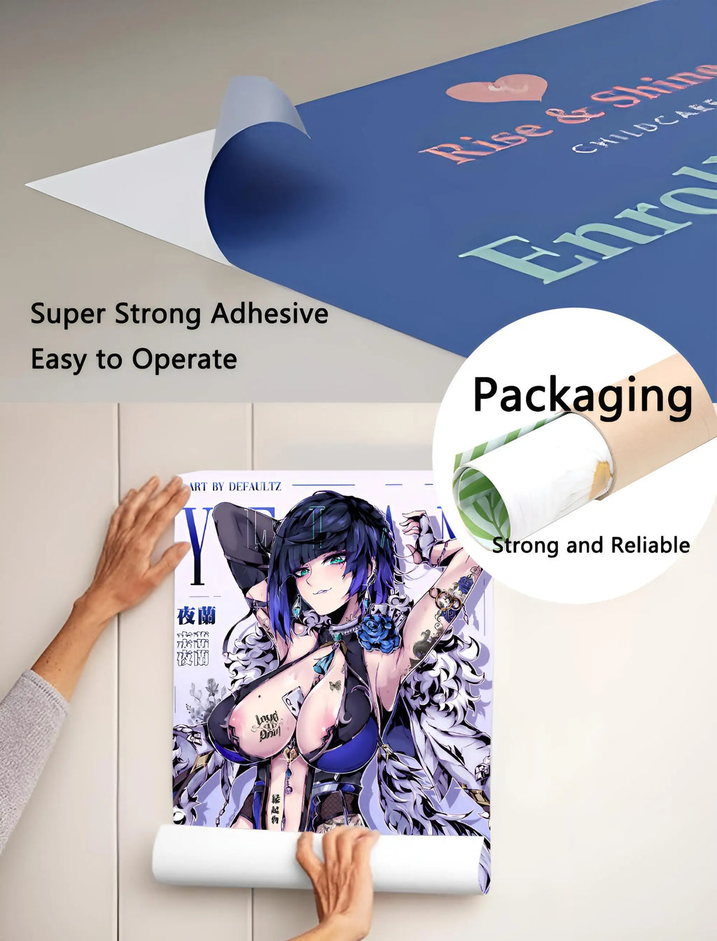 Jujutsu Kaisen Anime Waterproof Wall Poster