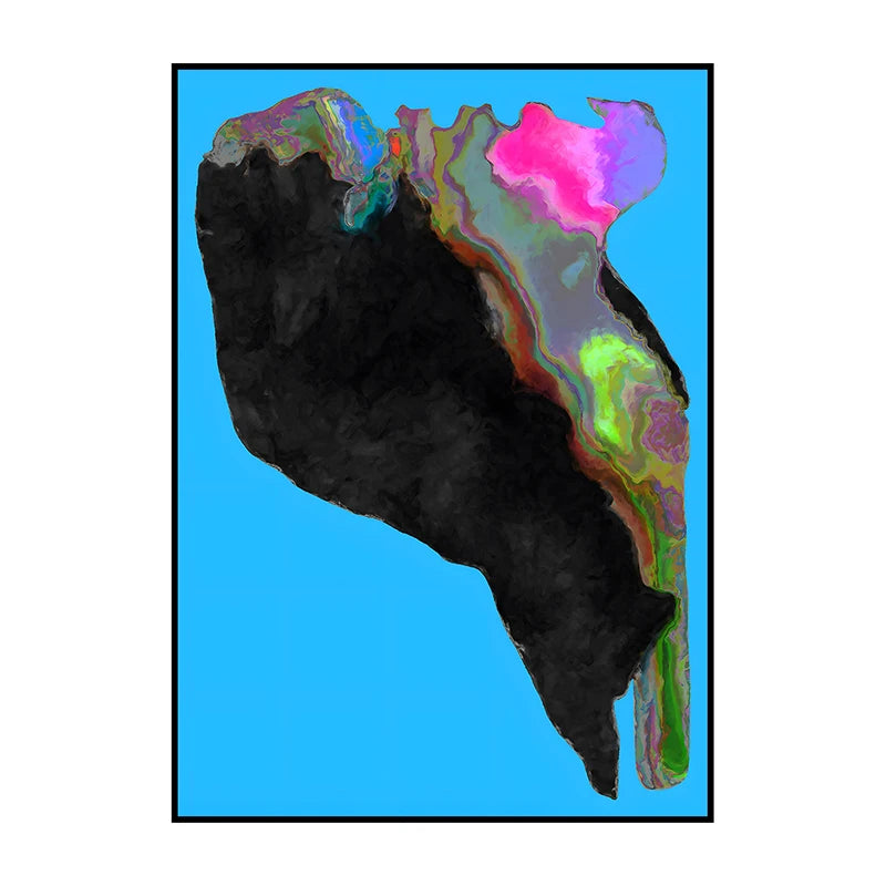 Vintage Abstract Canvas Wall Art Poster