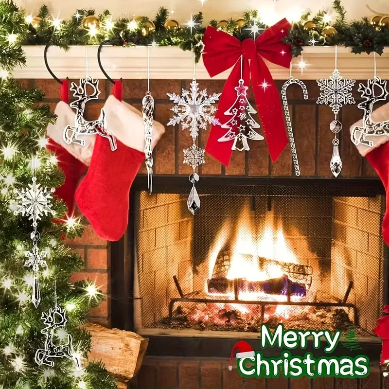 Snowfall Magic Tree Ornaments