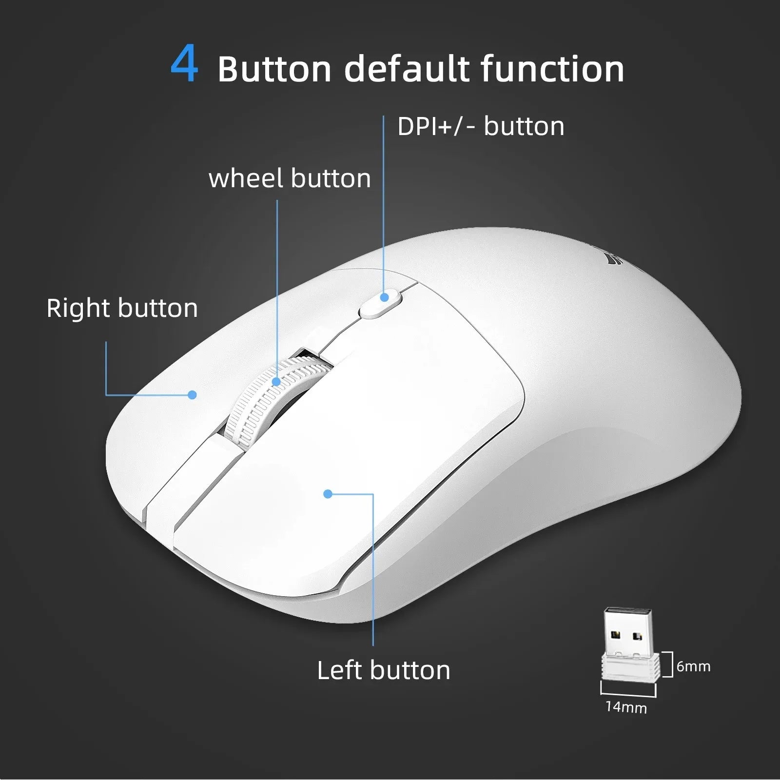 2.4G Wireless Gaming Mouse