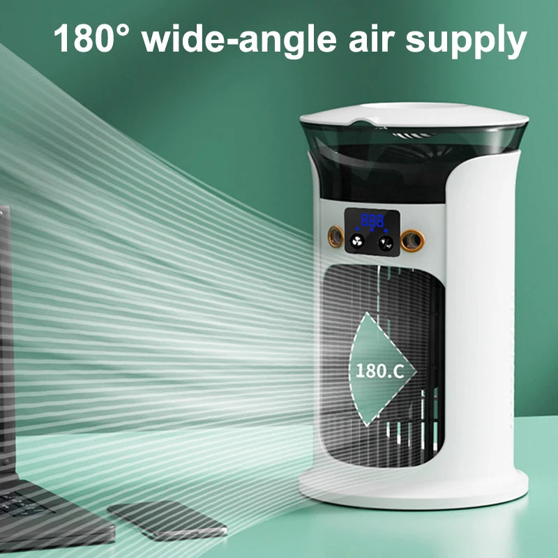 Portable USB Liquid Air Cooler & Humidifier