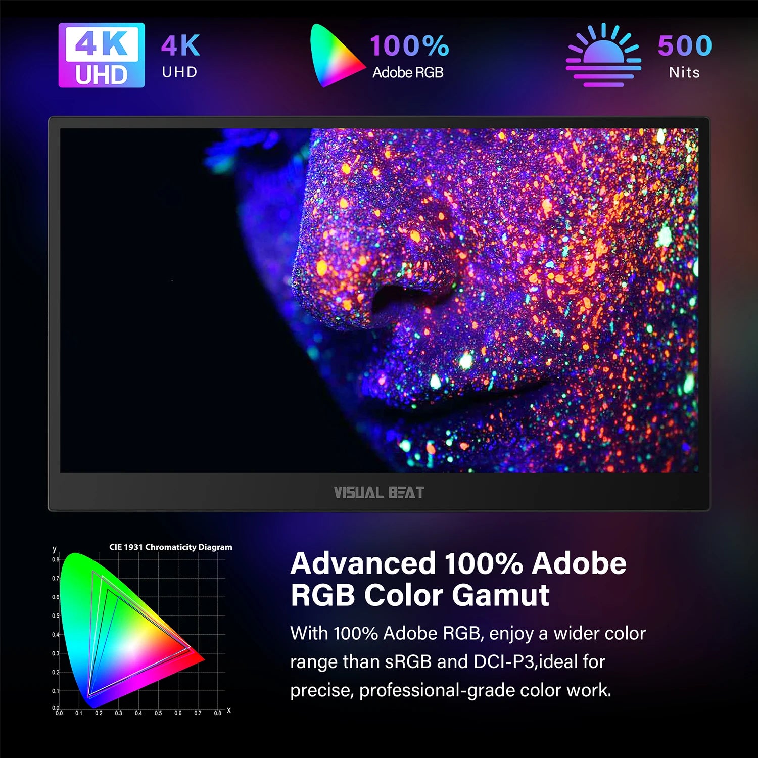 17.3" 4K Portable Touchscreen Monitor