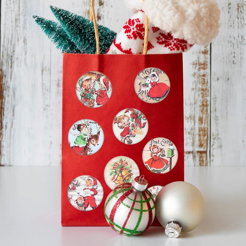 500Pcs Christmas Stickers Set