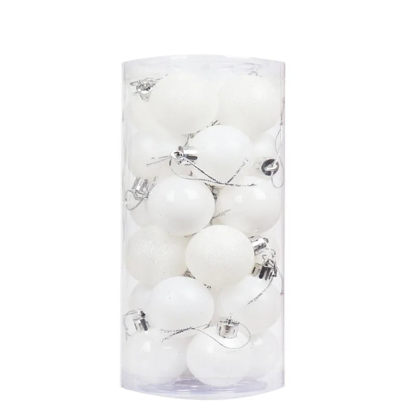 Holiday Christmas Ball Ornaments Set – 24PCS