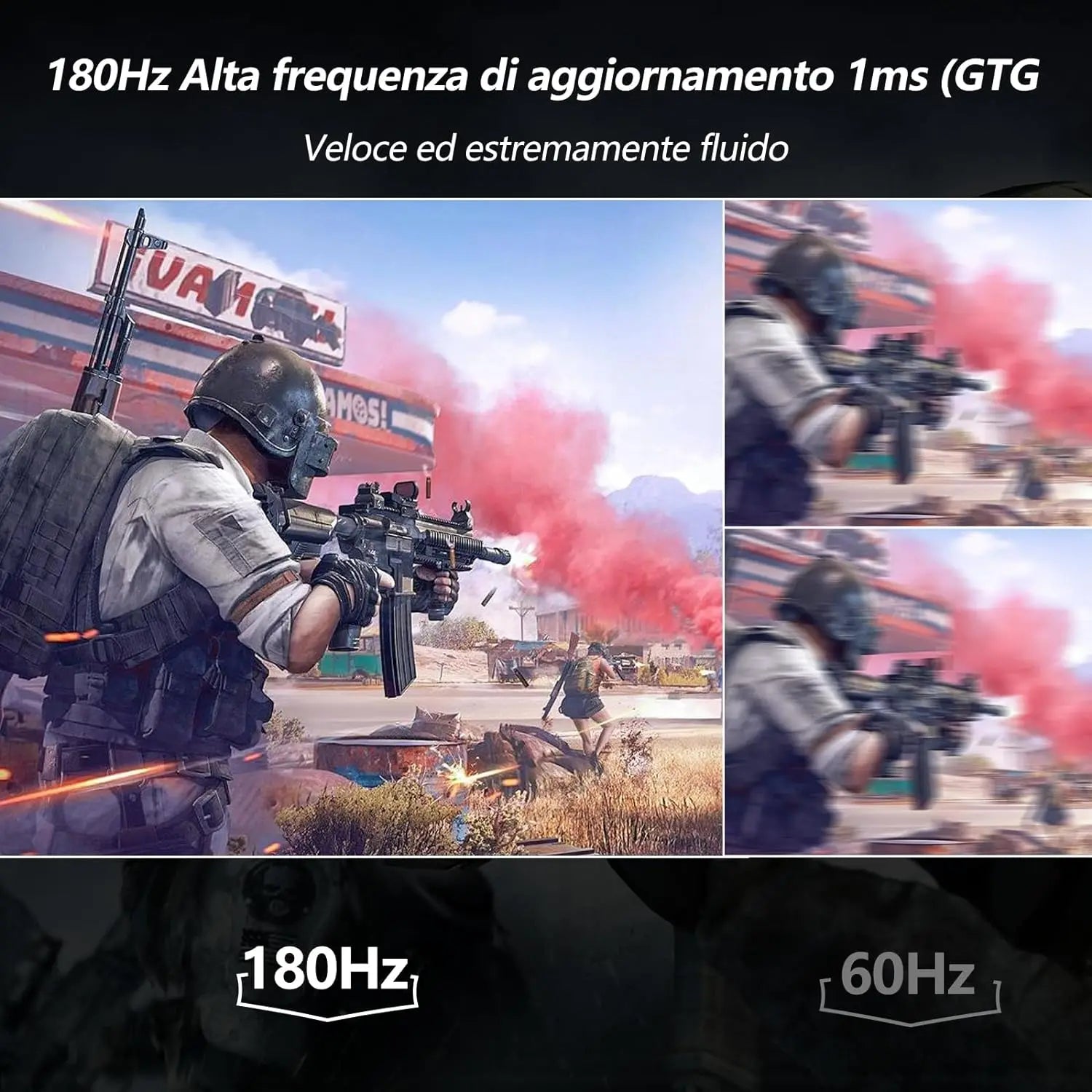 FYHXele 24" 180Hz FHD Gaming Monitor