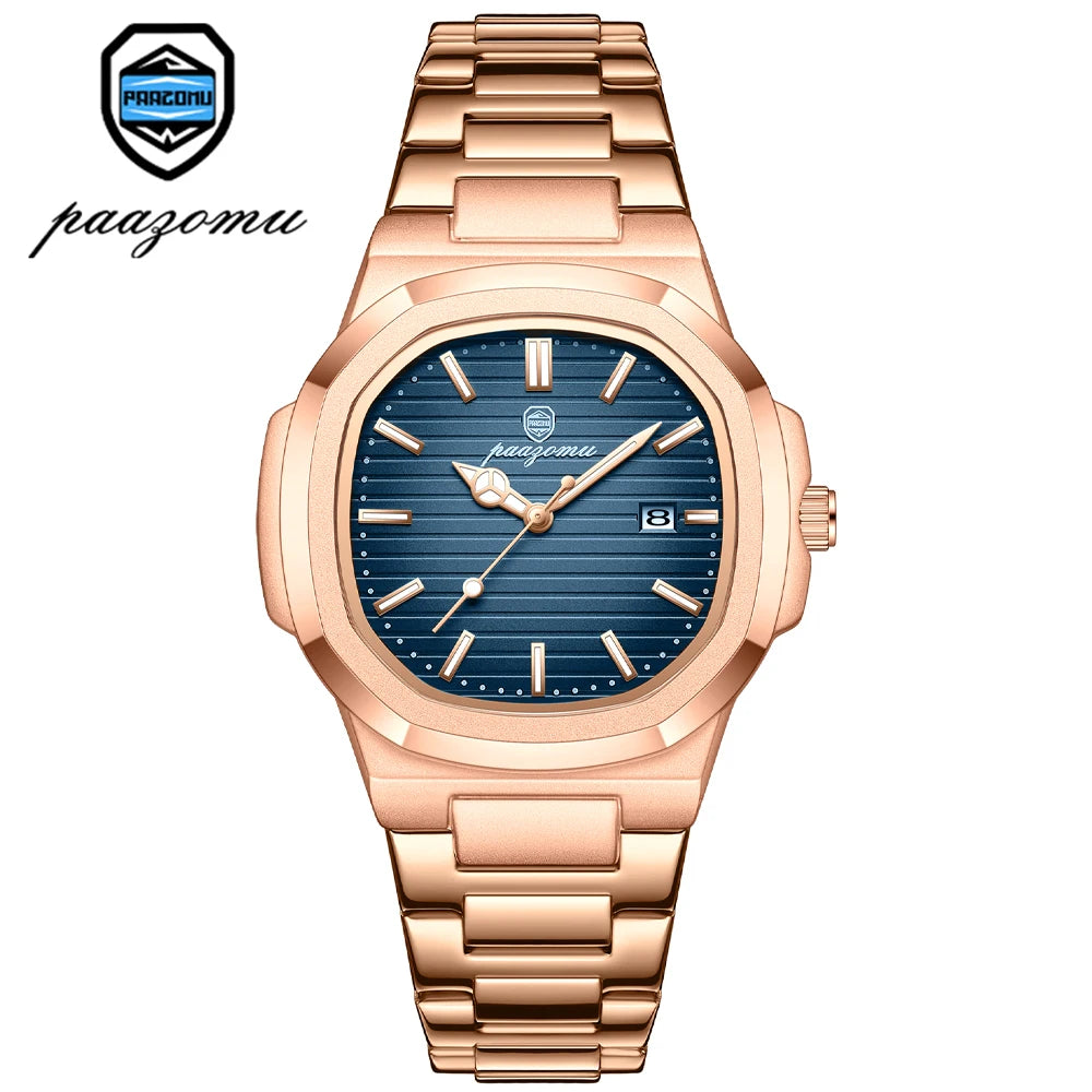 POEDAGAR Luxury Men's Quartz Watch