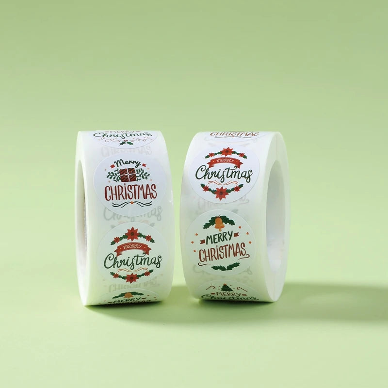 500Pcs Christmas Stickers Set