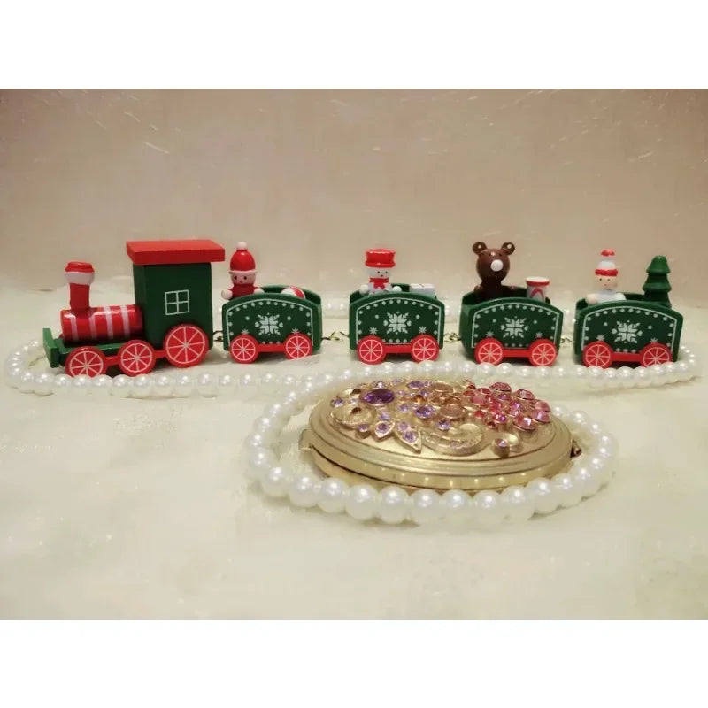 Mini Christmas Train Decoration