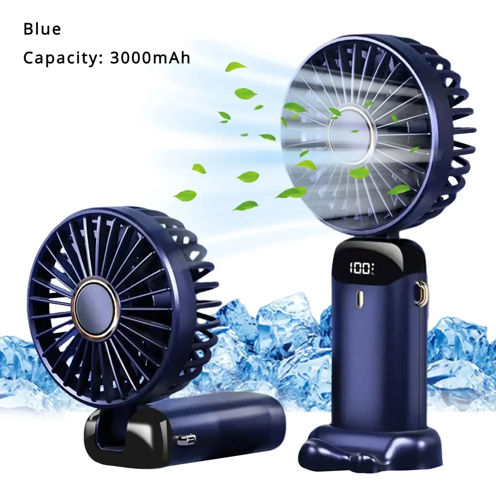 Portable Handheld & Neck Fan with Phone Holder
