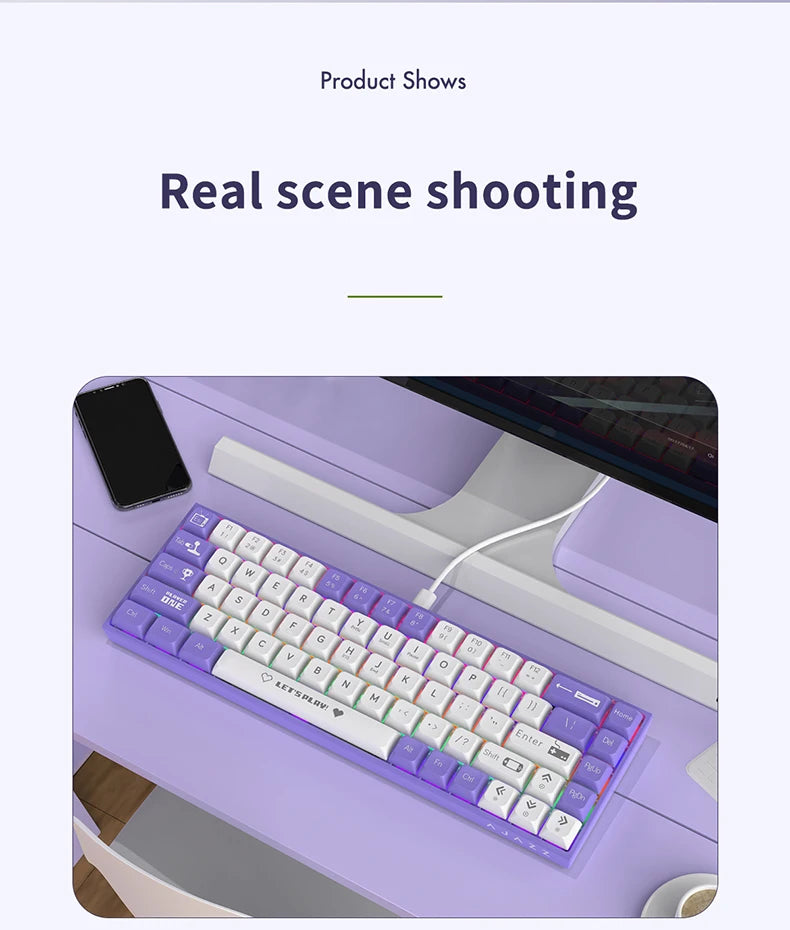 AJAZZ AK680 – Compact Pro Gaming Keyboard