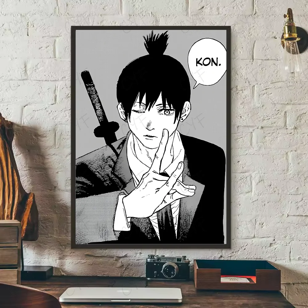 Chainsaw Man Anime Poster – Waterproof Wall Art